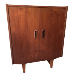 1960's Teak Record Cabinet